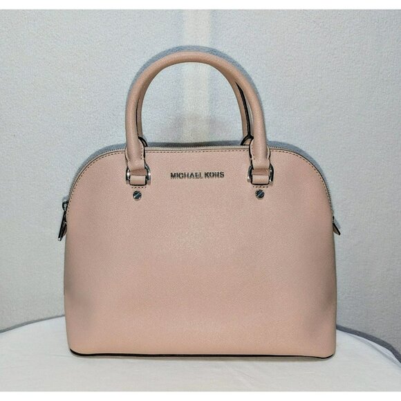 Michael Kors Cindy Medium Dome Satchel Handbag Purse 30S5SCPS2L - Picture 1 of 12